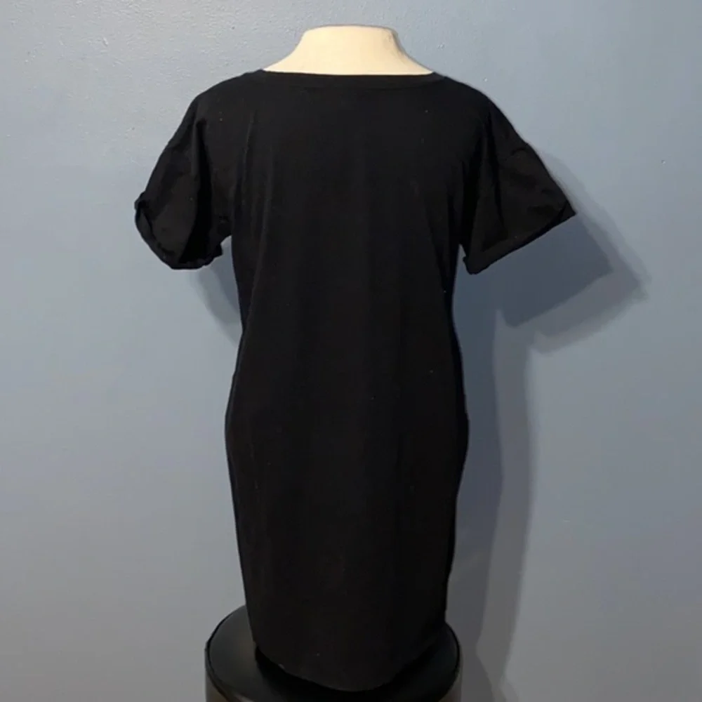 J.Crew short sleeve tee shirt long womens size small cuffed sleeves